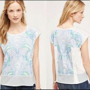 Akemi + Kin Sienna Embroidered Top Anthropologie